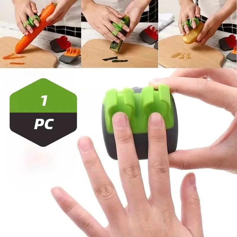 Easy and Convenient Black Green Peeler, Sharp Blade, Non Slip Grip, Suitable for Kitchen and Camping
