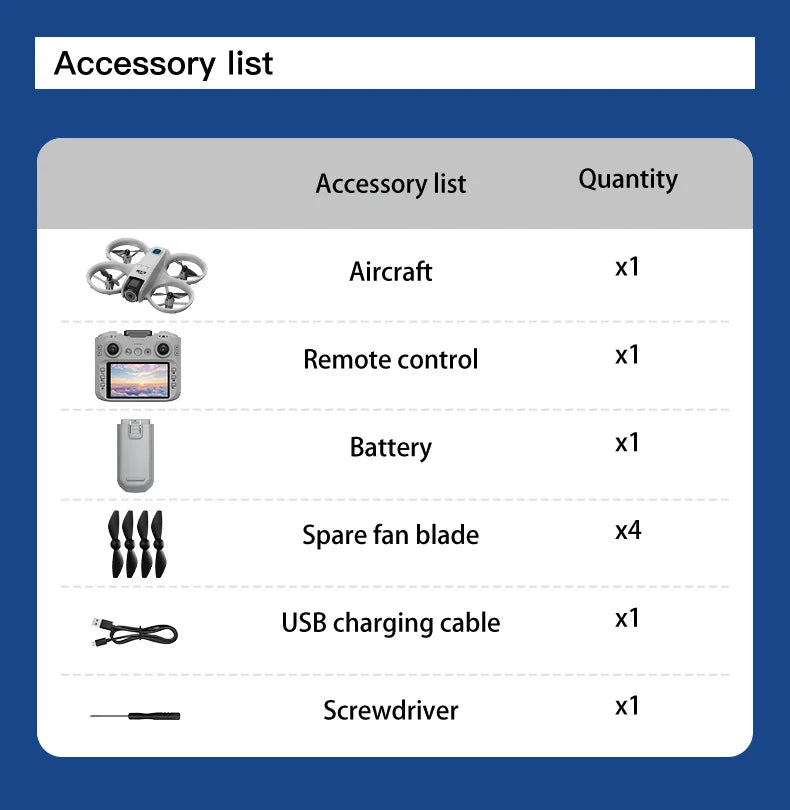 2025New GT3 MAX Drone 8K HD 4.3" Remote Control Headless Mode Helicopter 360° Flip Quadcopter Toys Mini Drone Fors Kid Toy Gifts - SUN SHINE STORE