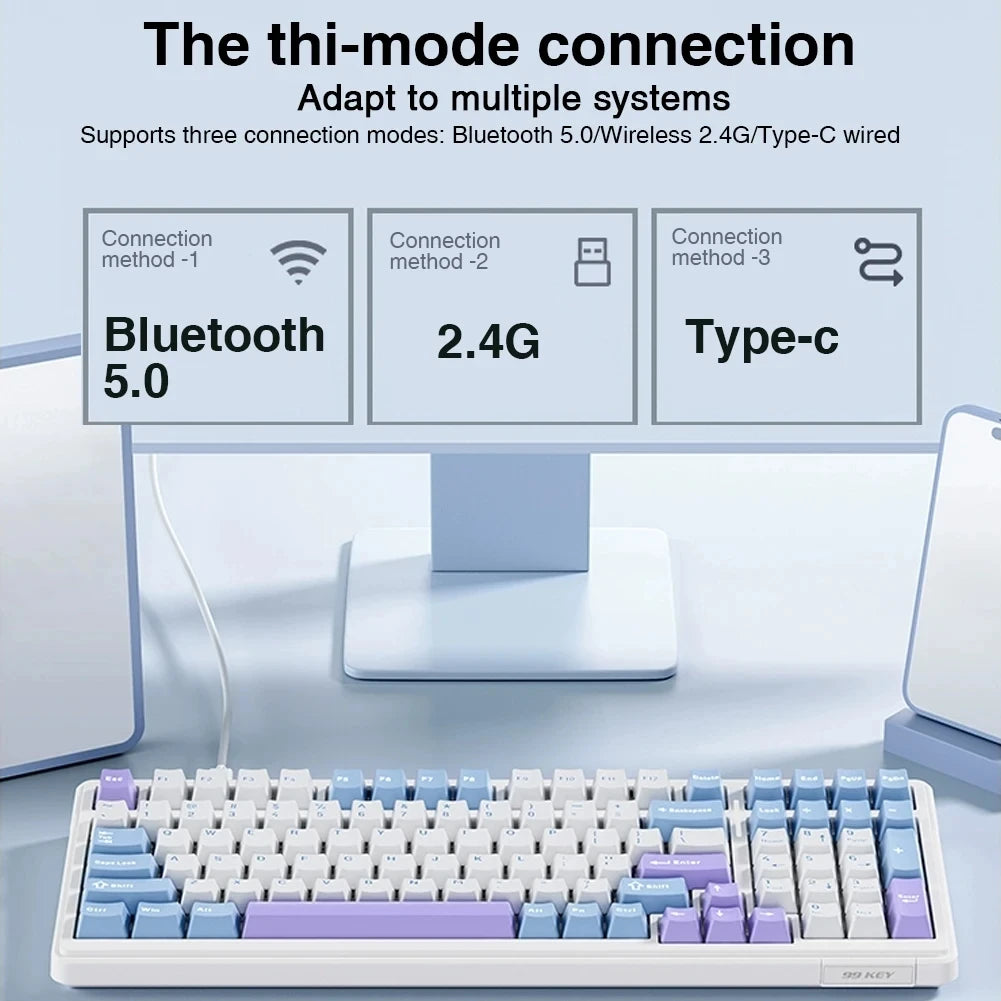 AULA F99 Wireless Mechanical Keyboard
