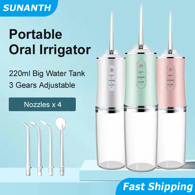 Portable Cordless Oral Irrigator