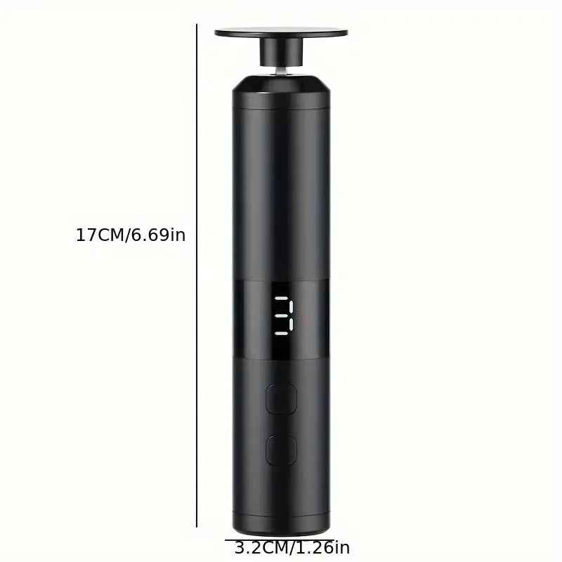 3-Speed Speed Adjustment, LCD Display Screen, 16 Interchangeable Heads for Home/Foot and Hand Care, Fast Charging - SUN SHINE STORE