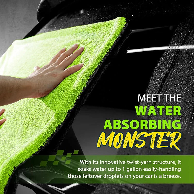 Microfiber Car Drying Towel – DryMaxPro 1000GSM
