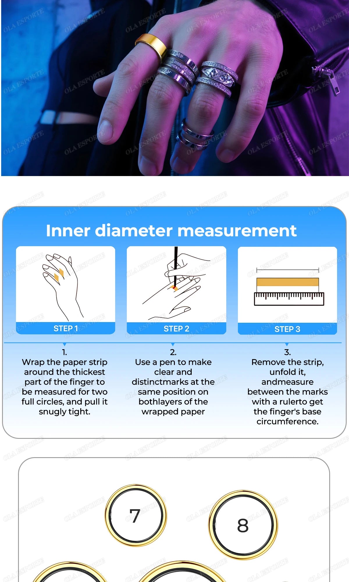 Smart Ring Health Tracker with Portable Charging Case – 24/7 Heart Rate, SpO2 & Sleep Monitor (5ATM / IP68 Waterproof) - SUN SHINE STORE