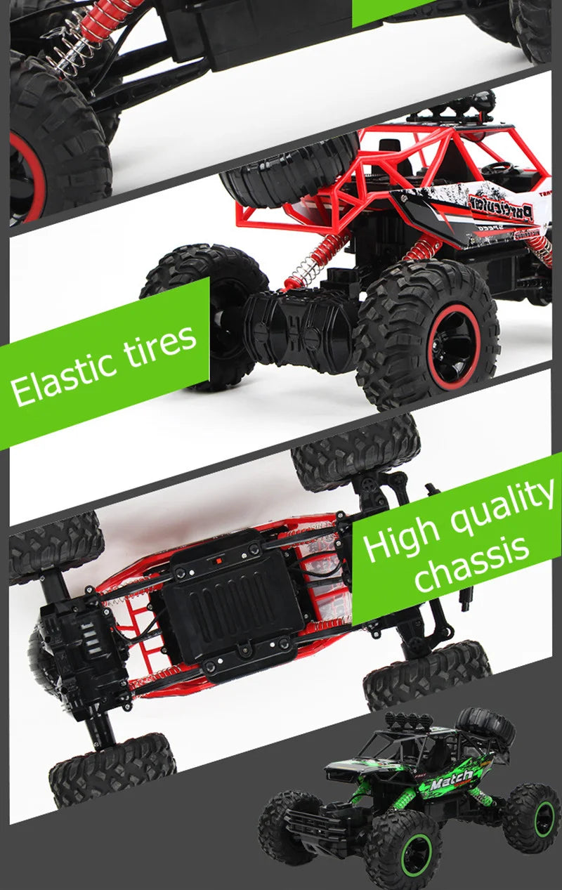 1:12 / 1:16 4WD RC Car 2.4G Radio Control Car Buggy Off-Road Remote Control Cars Trucks Boys Toys for Children
