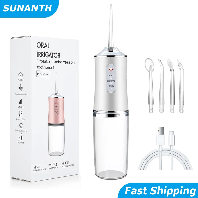 Portable Cordless Oral Irrigator
