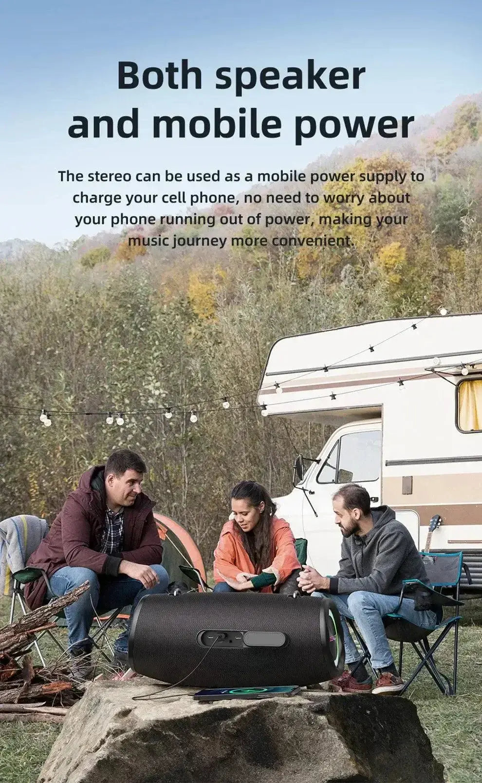 Outdoor Portable Bluetooth Speaker