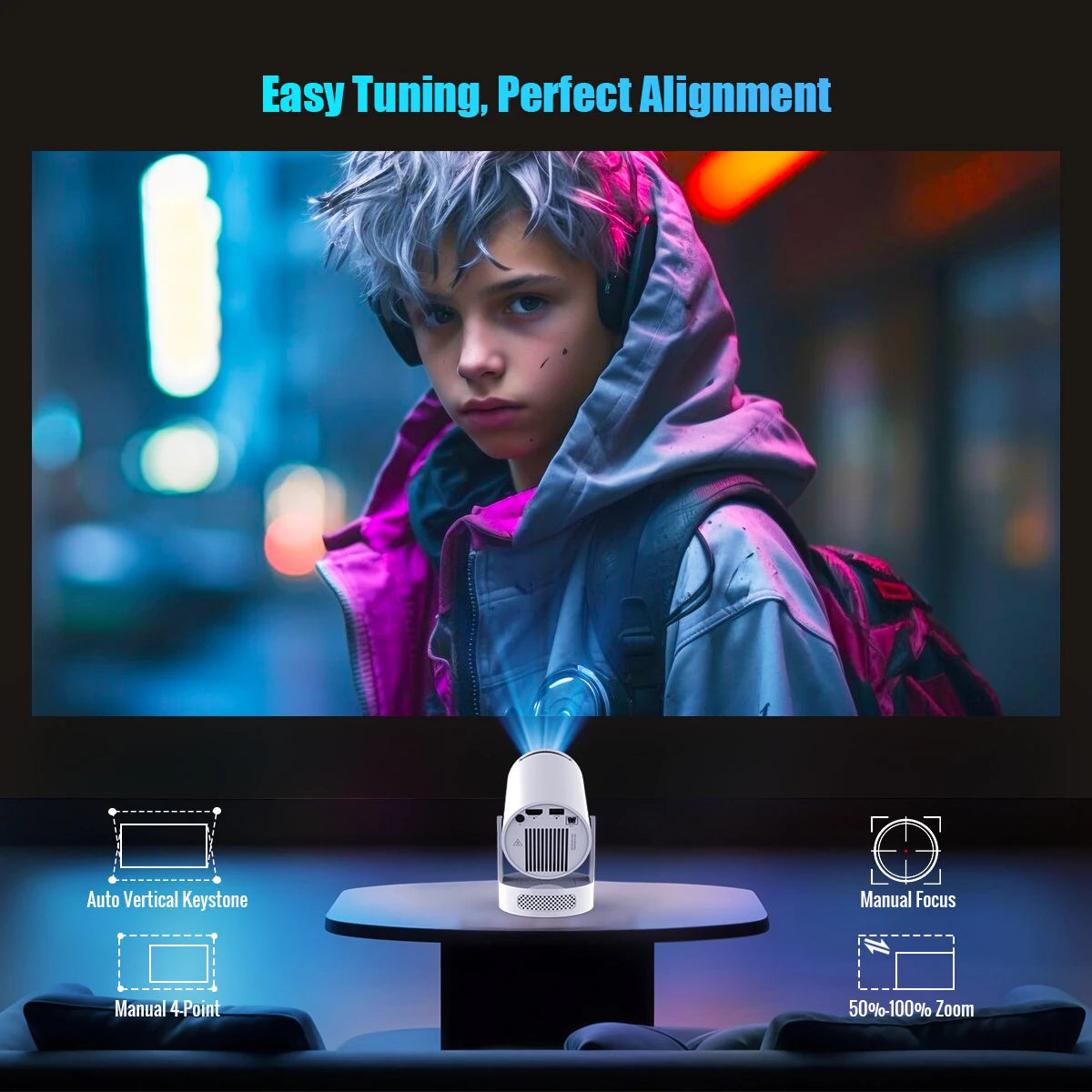 Portable Android Projector
