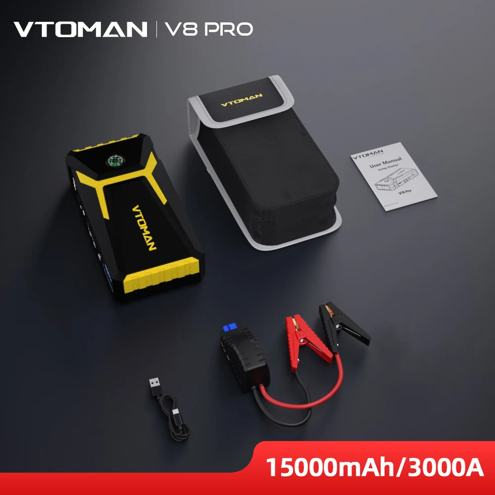 VTOMAN V8 Pro Car Jump Starter