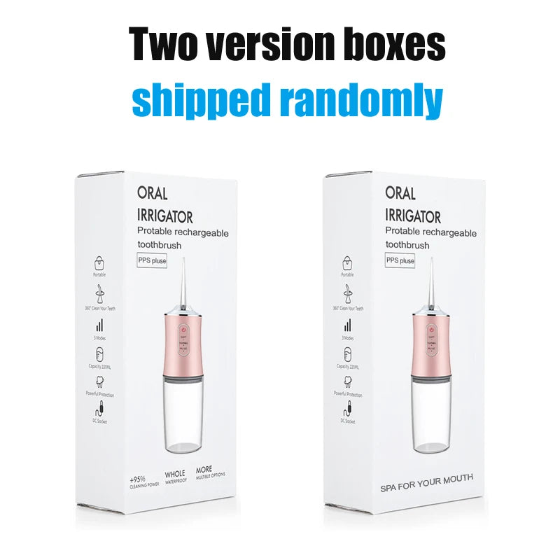 Portable Cordless Oral Irrigator