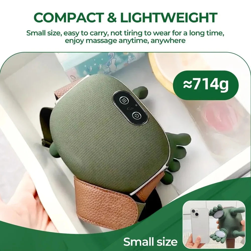 Electric Shiatsu Neck Shoulder Massager with Deep Kneading Finger Pressure for Muscle Relaxation And Back/Shoulder Pain Relief