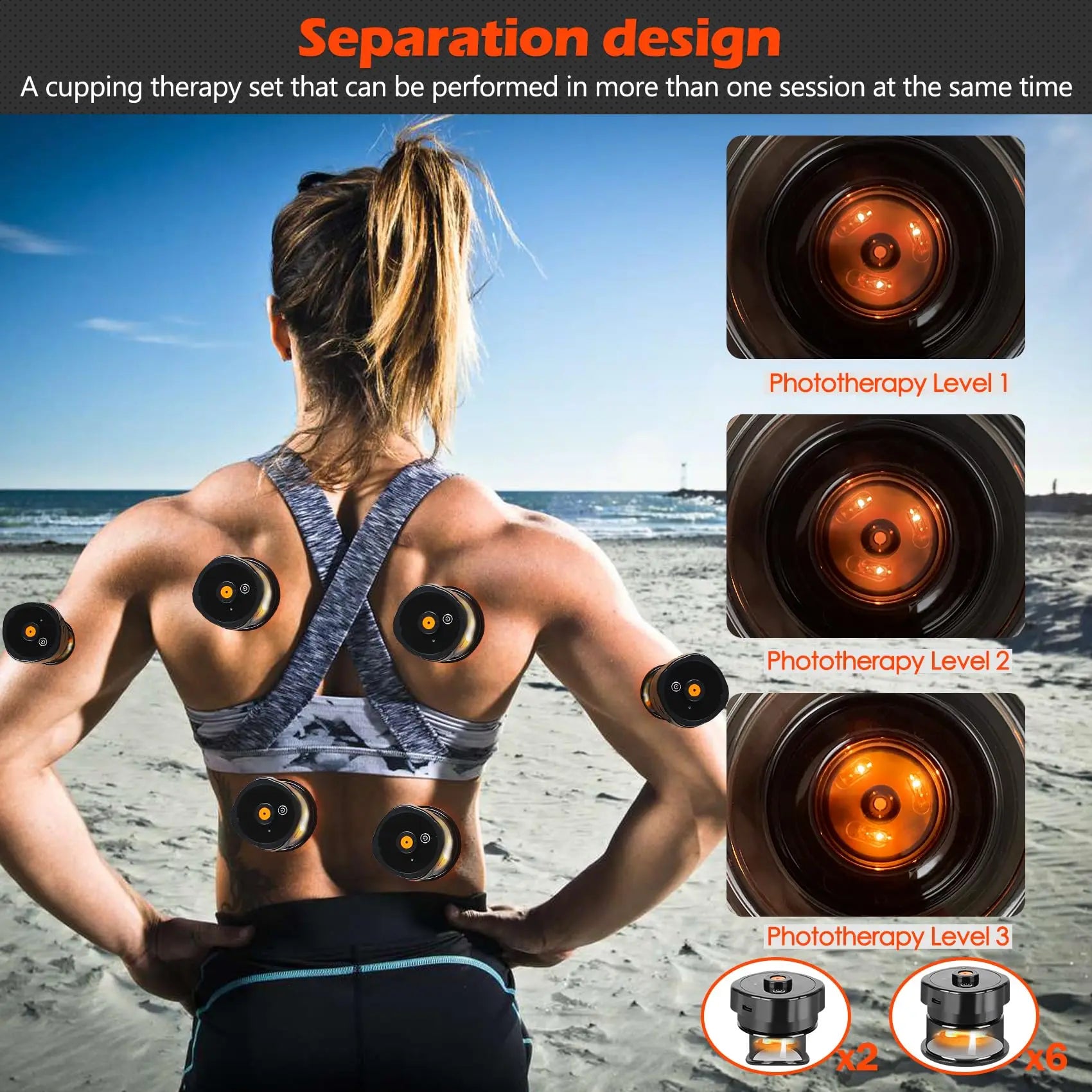 Vacuum Cupping Massager Set