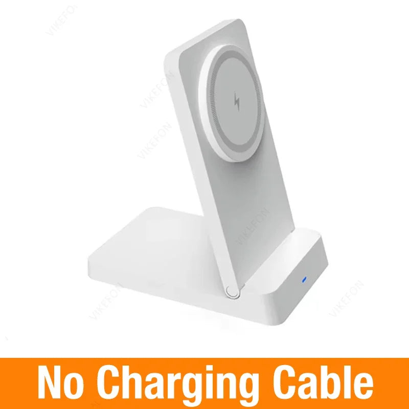 MagSafe Charger Magnetic 30W Wireless Charger – Foldable Desktop Fast Charging Station with Phone Holder for MagSafe iPhone 16 / 15 / 14 / 13 / 12 Pro