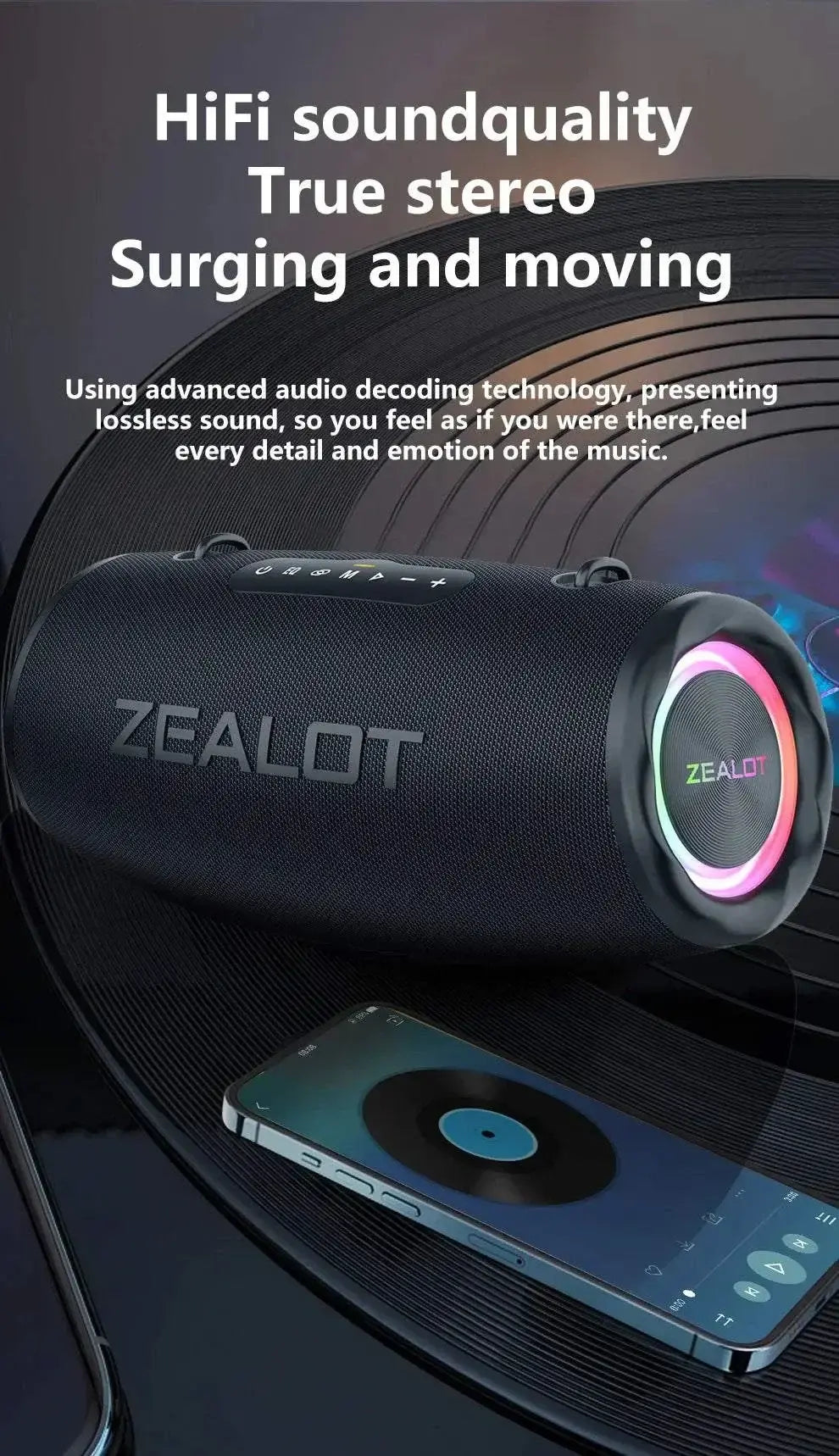 Outdoor Portable Bluetooth Speaker