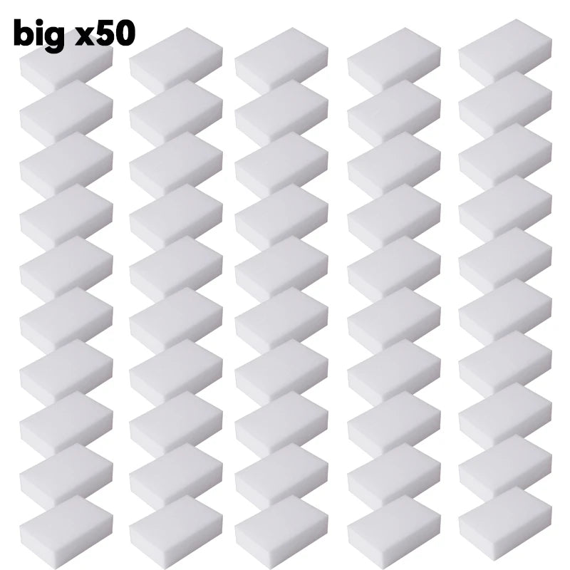5/50PCS Melamine Sponge Magic Sponge Eraser Melamine Sponge Cleaner Cleaning Sponges for Kitchen Bathroom Cleaning Tools - SUN SHINE STORE