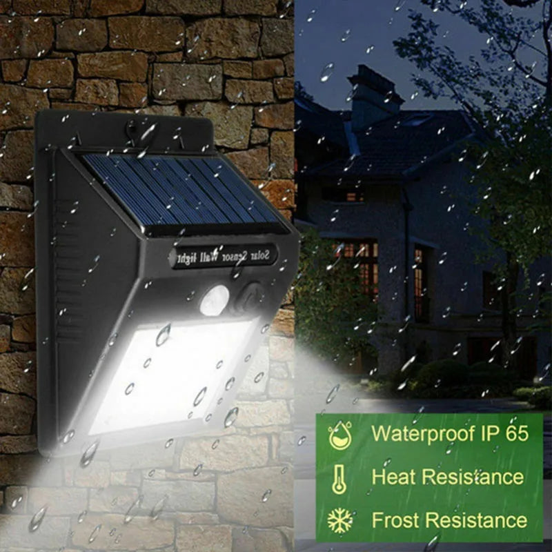 6/30 LED Solar Light PIR Motion Sensor Wall Light Outdoor Solar Lamp Waterproof Solar Powered Sunlight Street Lamp Garden Decor - SUN SHINE STORE