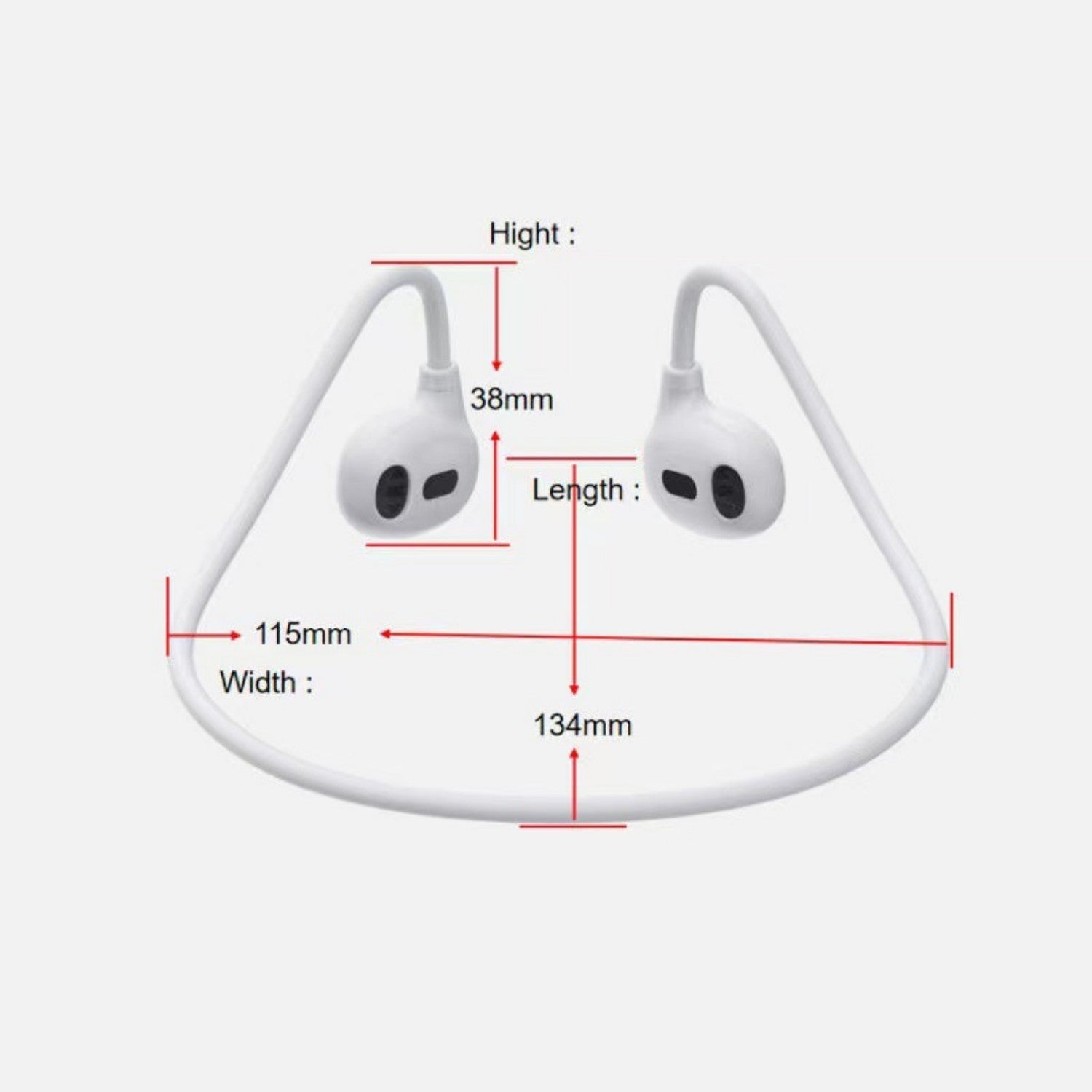 A2 Bone Conduction Bluetooth Earphones - SUN SHINE STORE