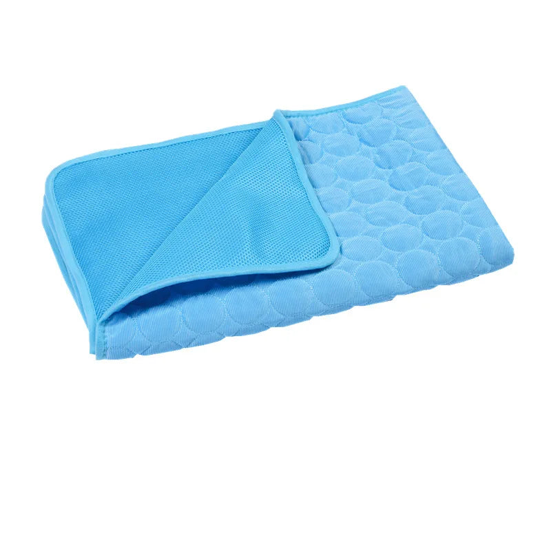 Dog Cooling Mat Summer Breathable Washable Pet Bed Pad for Small Medium Large Dogs Cats Sofa Car