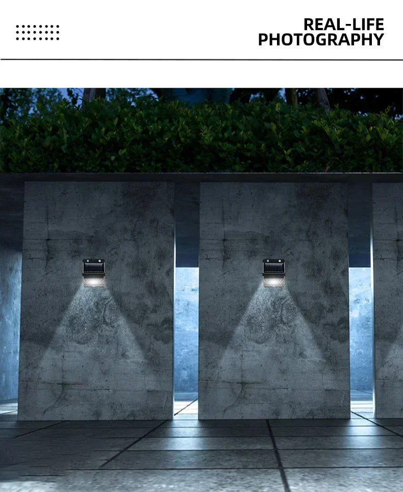 6/30 LED Solar Light PIR Motion Sensor Wall Light Outdoor Solar Lamp Waterproof Solar Powered Sunlight Street Lamp Garden Decor - SUN SHINE STORE