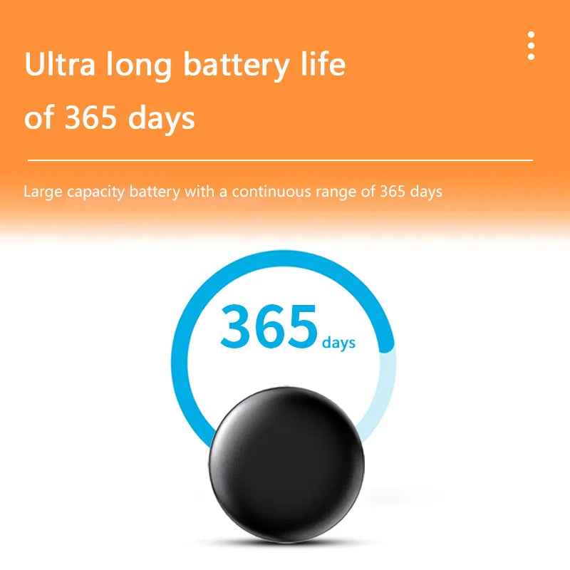 Lenovo GPS Tracker Bluetooth 5.3 Anti-Lost GPS Mini Device Pet Kids Bag Wallet Tracking For IOS Android Smart Finder Locator - SUN SHINE STORE