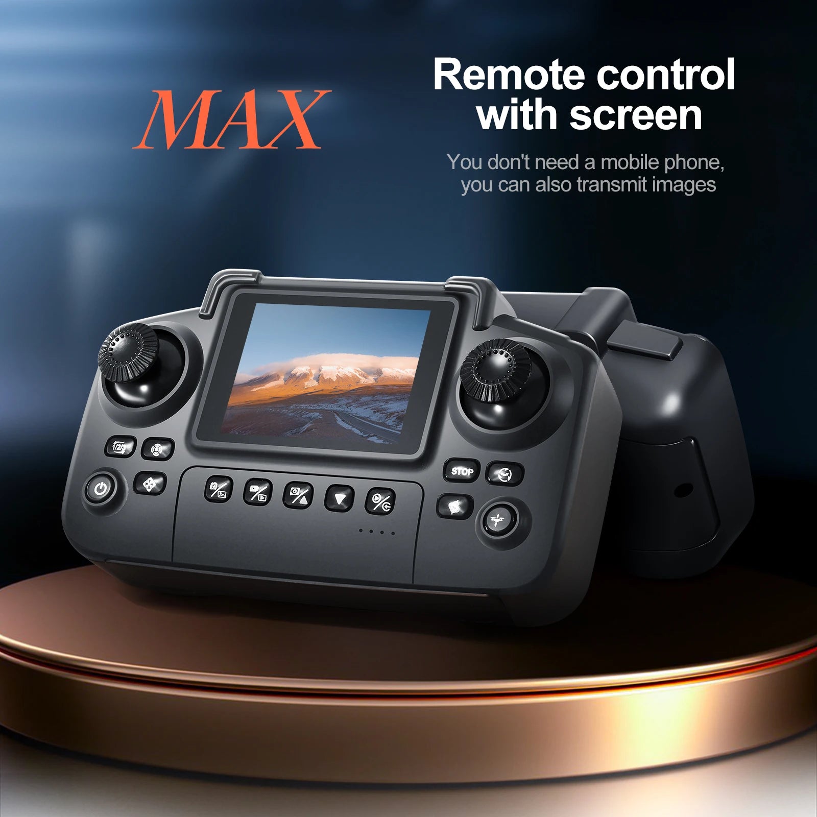 E88 Pro 8K GPS Drone with Dual HD Camera & Remote Display Controller
