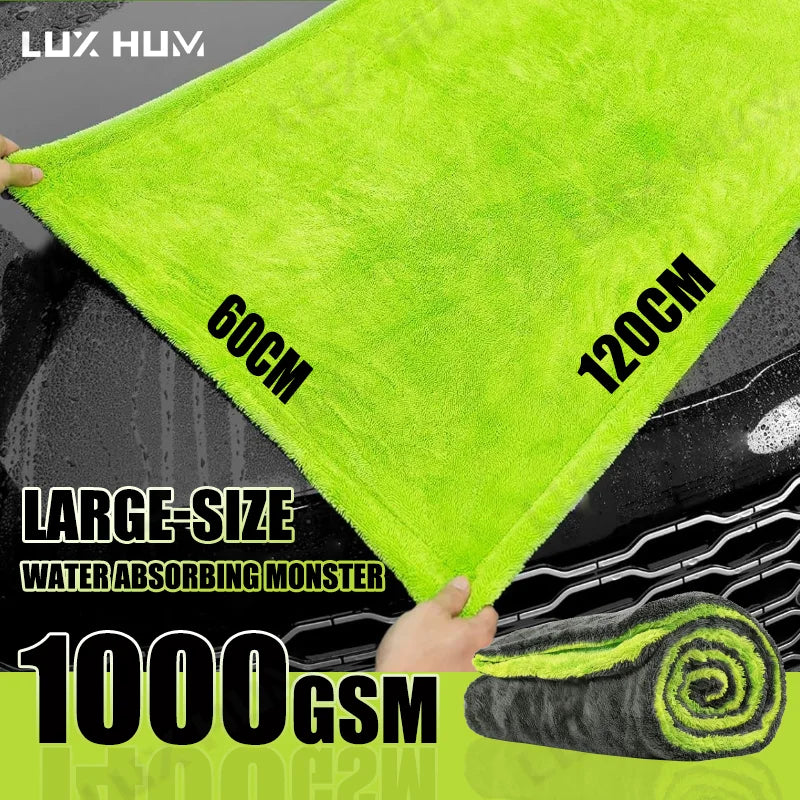 Microfiber Car Drying Towel – DryMaxPro 1000GSM