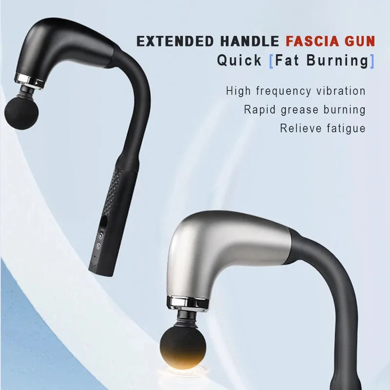 New Smart Fascia Gun Electric Massager Massage Hammer Electric Fascia Gun Home Handheld Hammer Back Artifact Christmas Gift