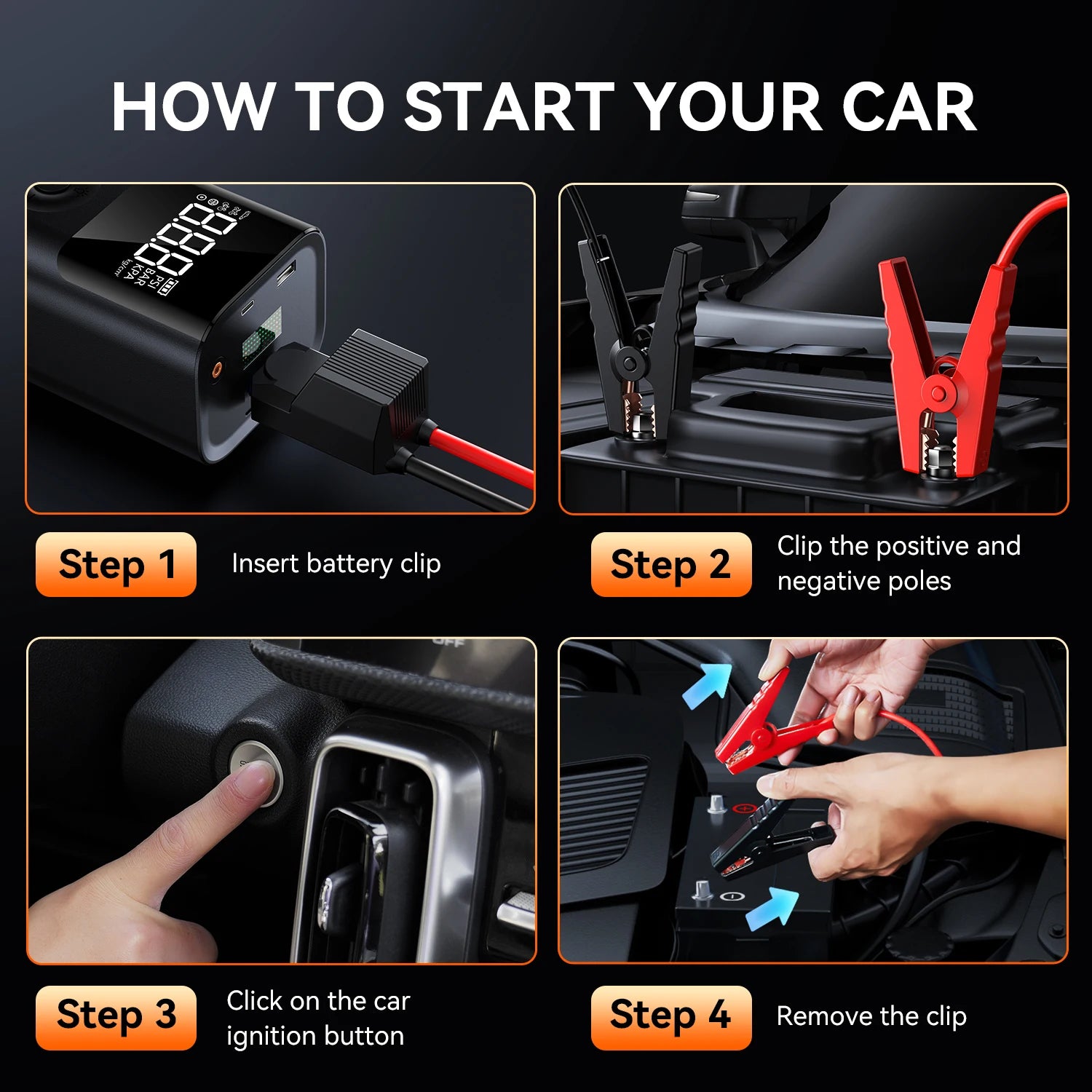 Jump Starter 2500A 
