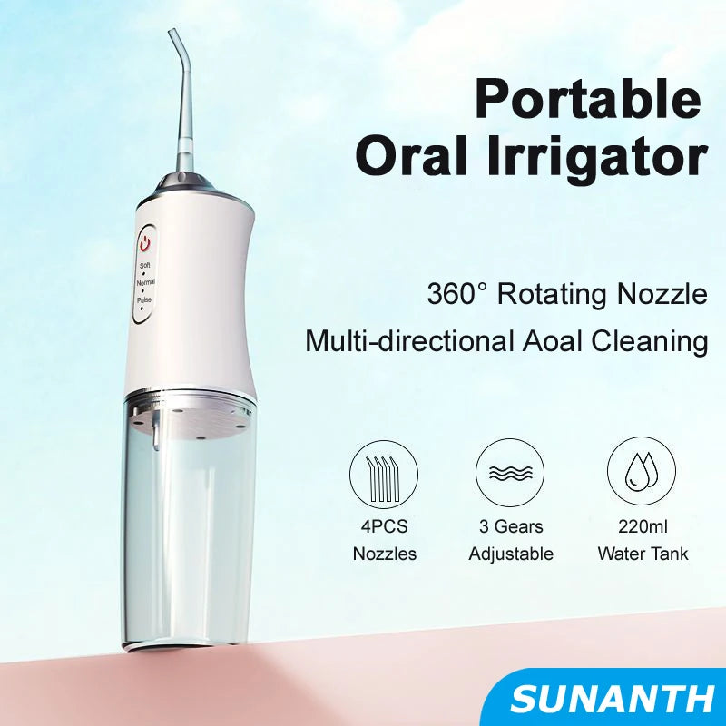 Portable Cordless Oral Irrigator