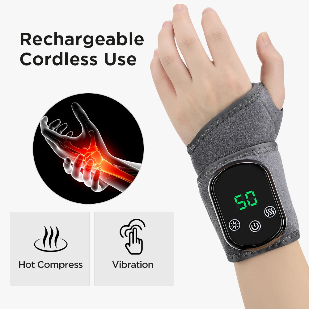 Electric Heating Wrist Massager