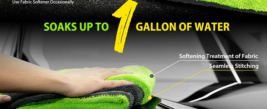 Microfiber Car Drying Towel – DryMaxPro 1000GSM