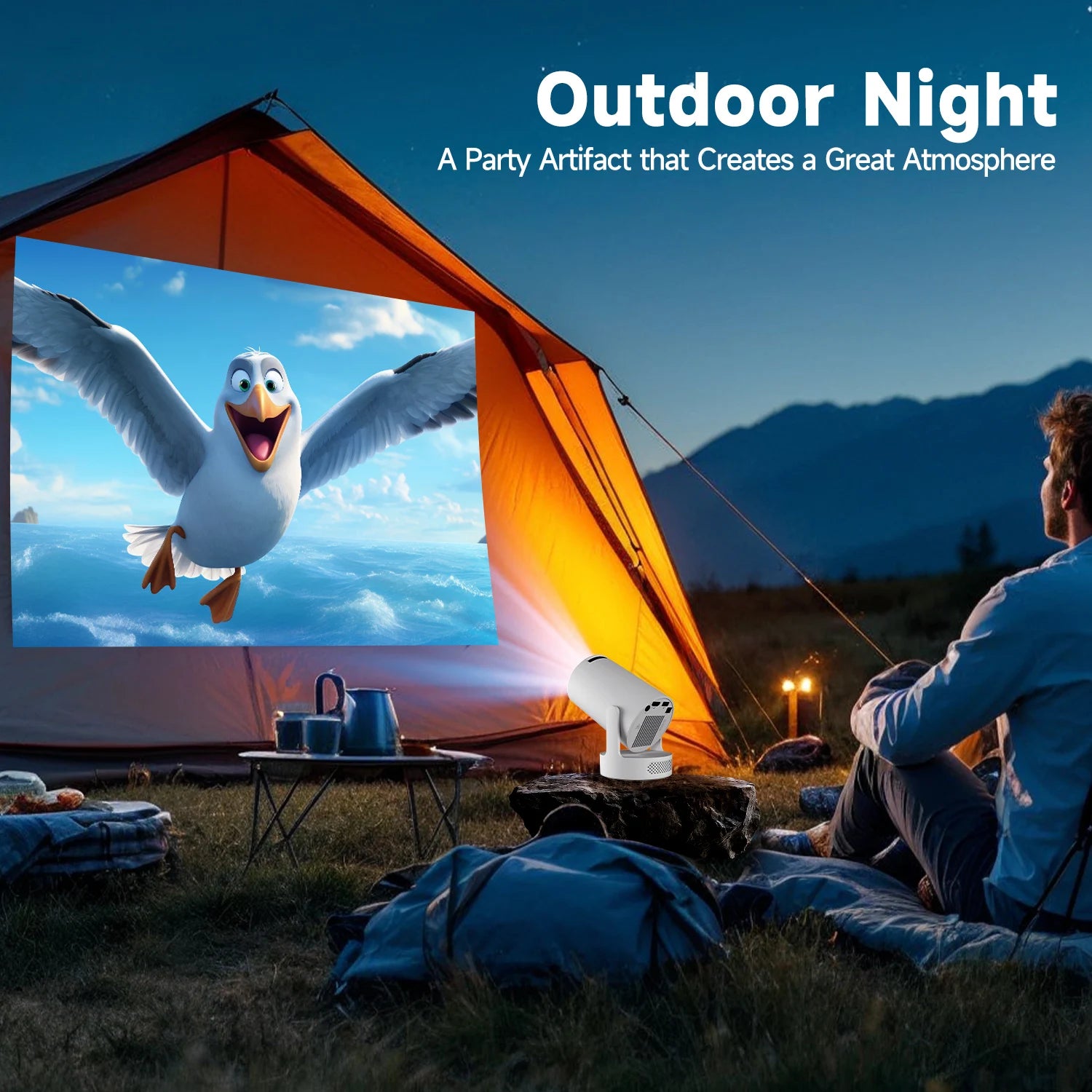Portable Android Projector