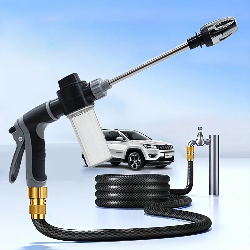 High-Pressure Car Washing Water Gun, External Cleaning Of RV, Foam Kettle Cleaning, Garden Water Hose Nozzle, Garden Shower, - SUN SHINE STORE
