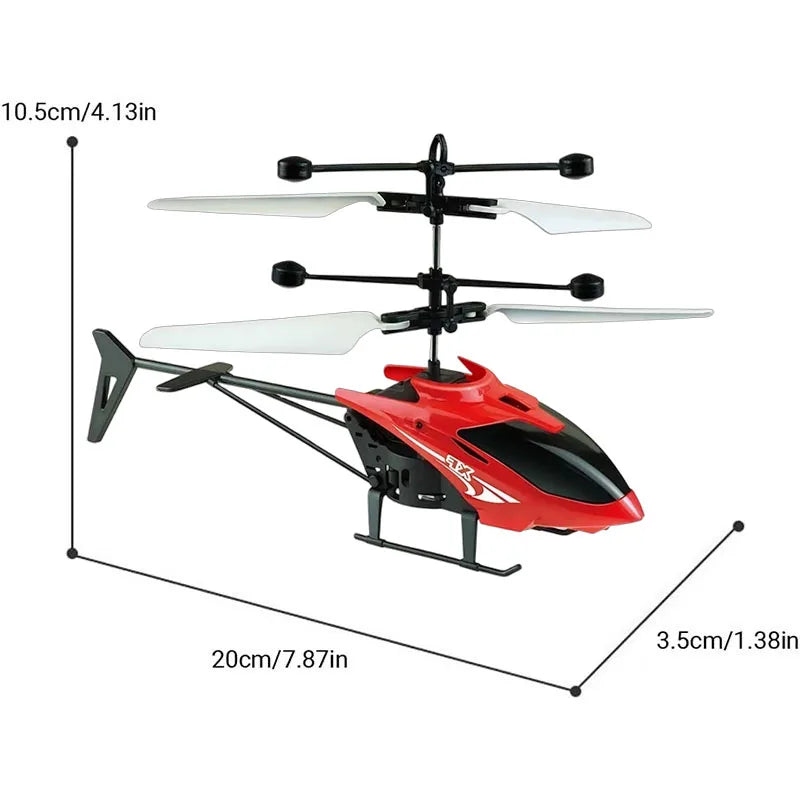 Rechargeable Mini RC Drone Remote Safe Fall-resistant RC Helicopters Drone Children Toys with Different Patterns - SUN SHINE STORE
