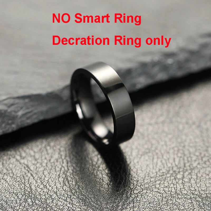 Smart Ring Health Tracker with Portable Charging Case – 24/7 Heart Rate, SpO2 & Sleep Monitor (5ATM / IP68 Waterproof) - SUN SHINE STORE