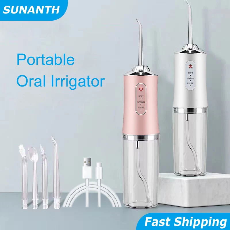 Portable Cordless Oral Irrigator