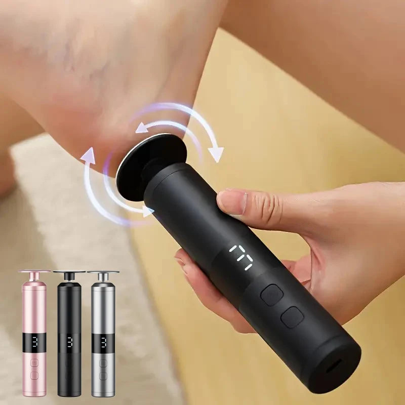 3-Speed Speed Adjustment, LCD Display Screen, 16 Interchangeable Heads for Home/Foot and Hand Care, Fast Charging - SUN SHINE STORE