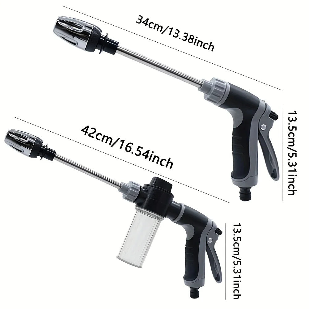 High-Pressure Car Washing Water Gun, External Cleaning Of RV, Foam Kettle Cleaning, Garden Water Hose Nozzle, Garden Shower, - SUN SHINE STORE