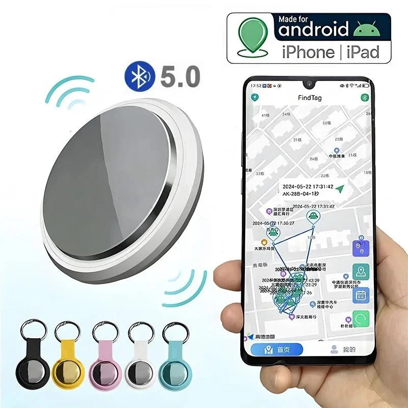 Lenovo GPS Tracker Bluetooth 5.3 Anti-Lost GPS Mini Device Pet Kids Bag Wallet Tracking For IOS Android Smart Finder Locator