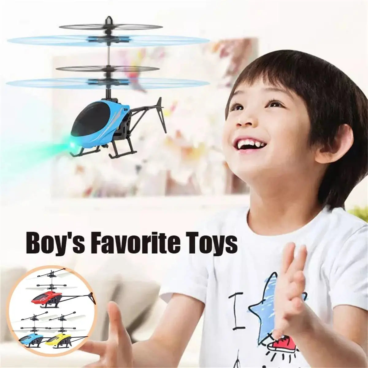 Rechargeable Mini RC Drone Remote Safe Fall-resistant RC Helicopters Drone Children Toys with Different Patterns - SUN SHINE STORE