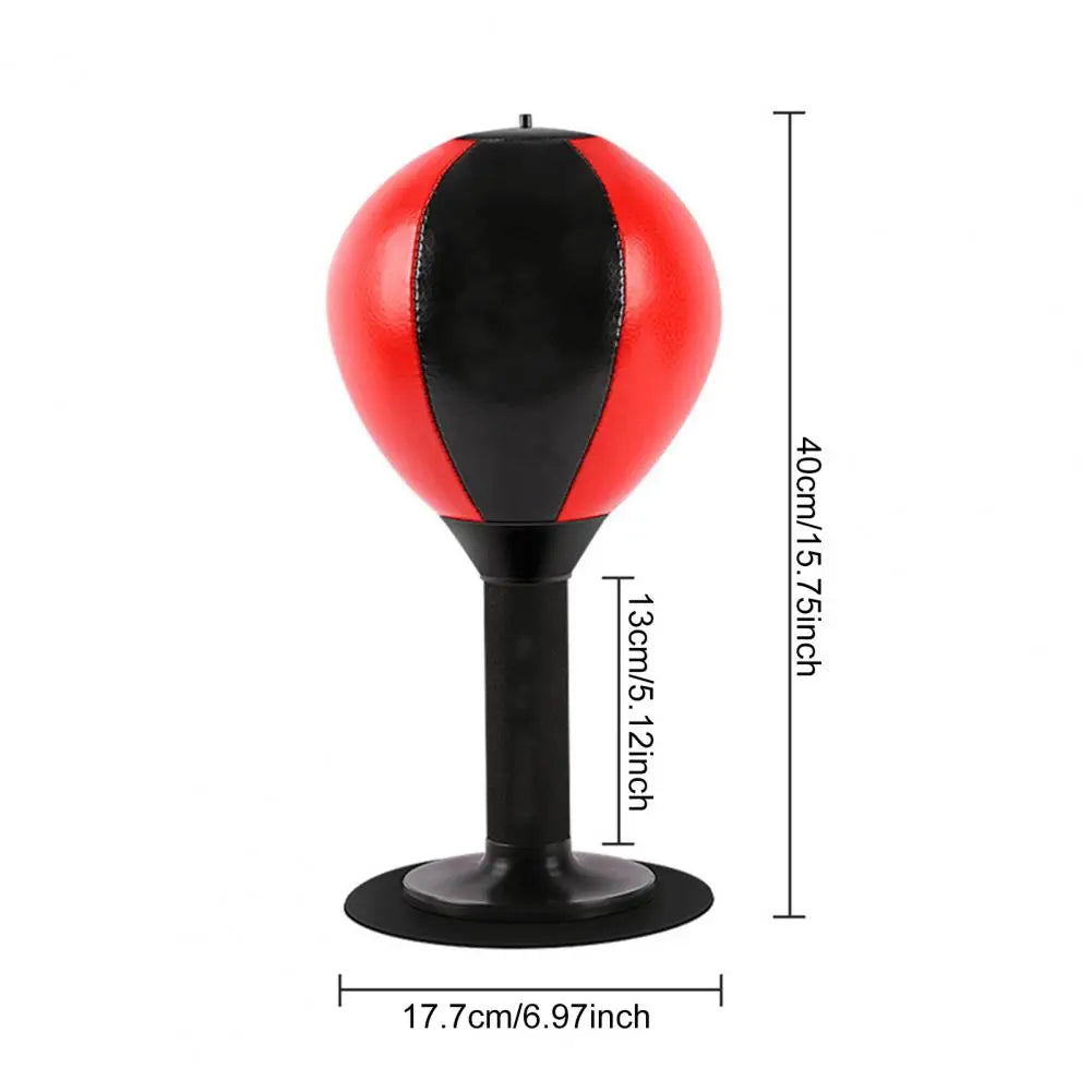 Desktop Punching Bag –StressBusterPro - Suction Cup Stress Relief Boxing Speed Ball for Home & Office