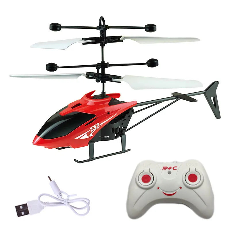 Rechargeable Mini RC Drone Remote Safe Fall-resistant RC Helicopters Drone Children Toys with Different Patterns - SUN SHINE STORE