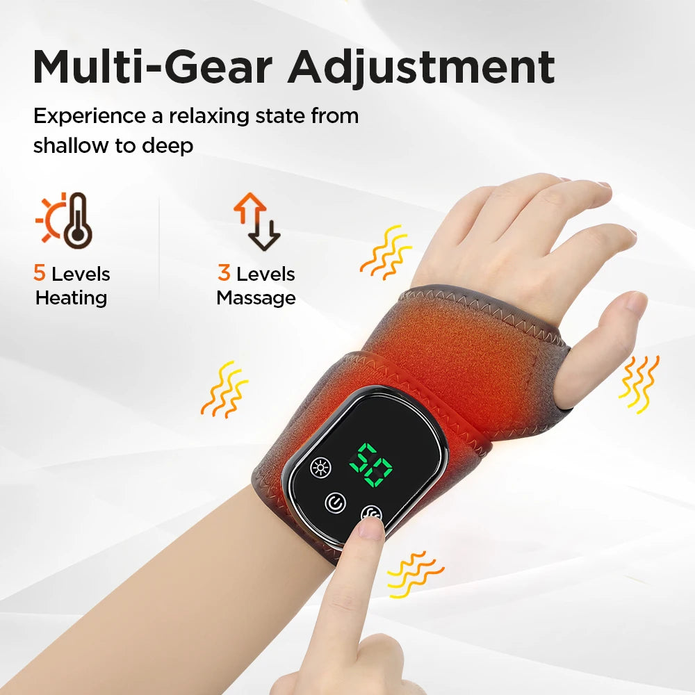 Electric Heating Wrist Massager