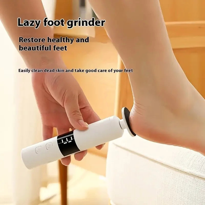 3-Speed Speed Adjustment, LCD Display Screen, 16 Interchangeable Heads for Home/Foot and Hand Care, Fast Charging - SUN SHINE STORE