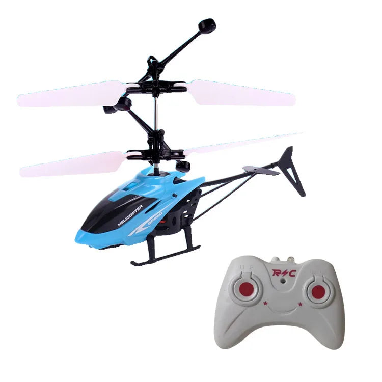 Rechargeable Mini RC Drone Remote Safe Fall-resistant RC Helicopters Drone Children Toys with Different Patterns - SUN SHINE STORE