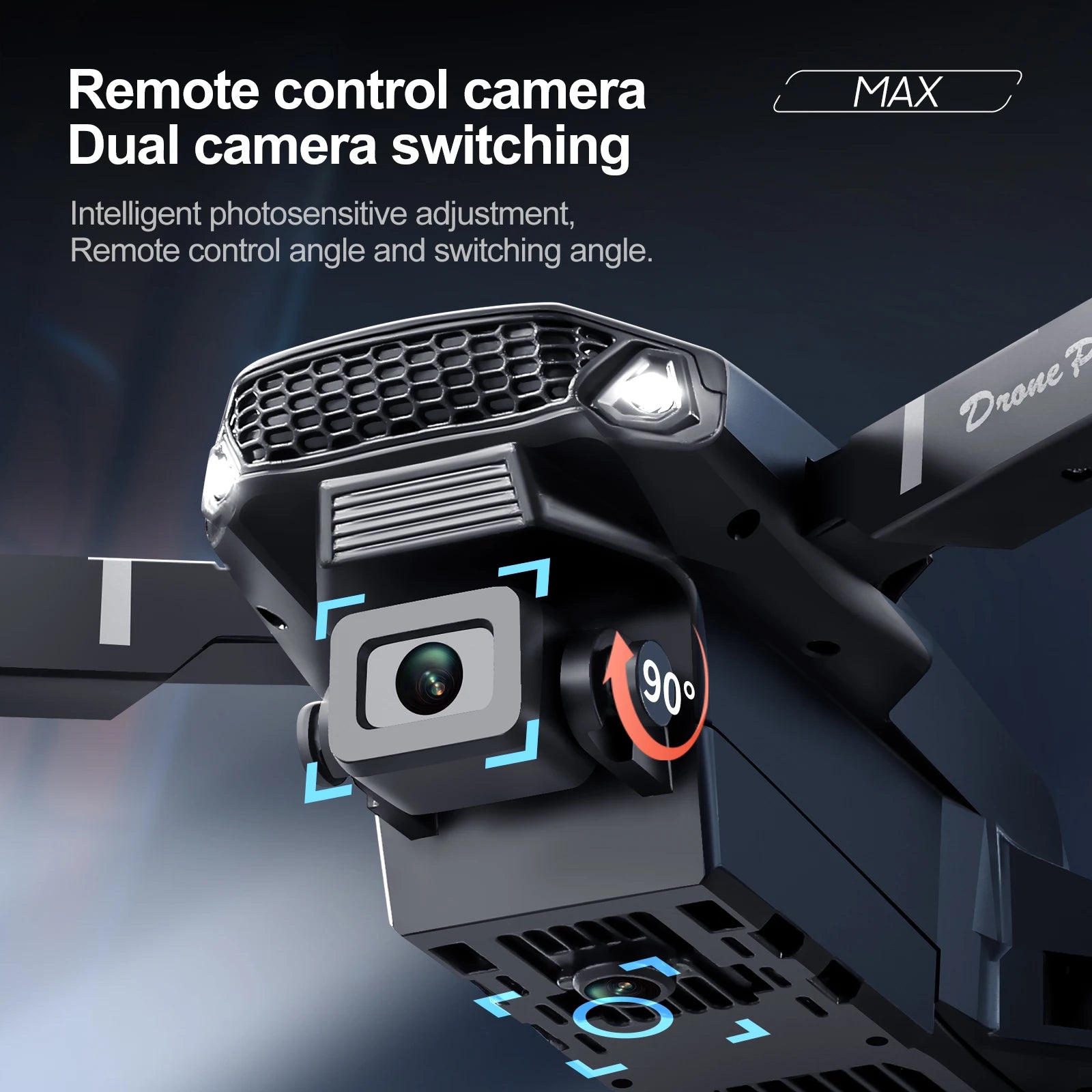 E88 Pro 8K GPS Drone with Dual HD Camera & Remote Display Controller