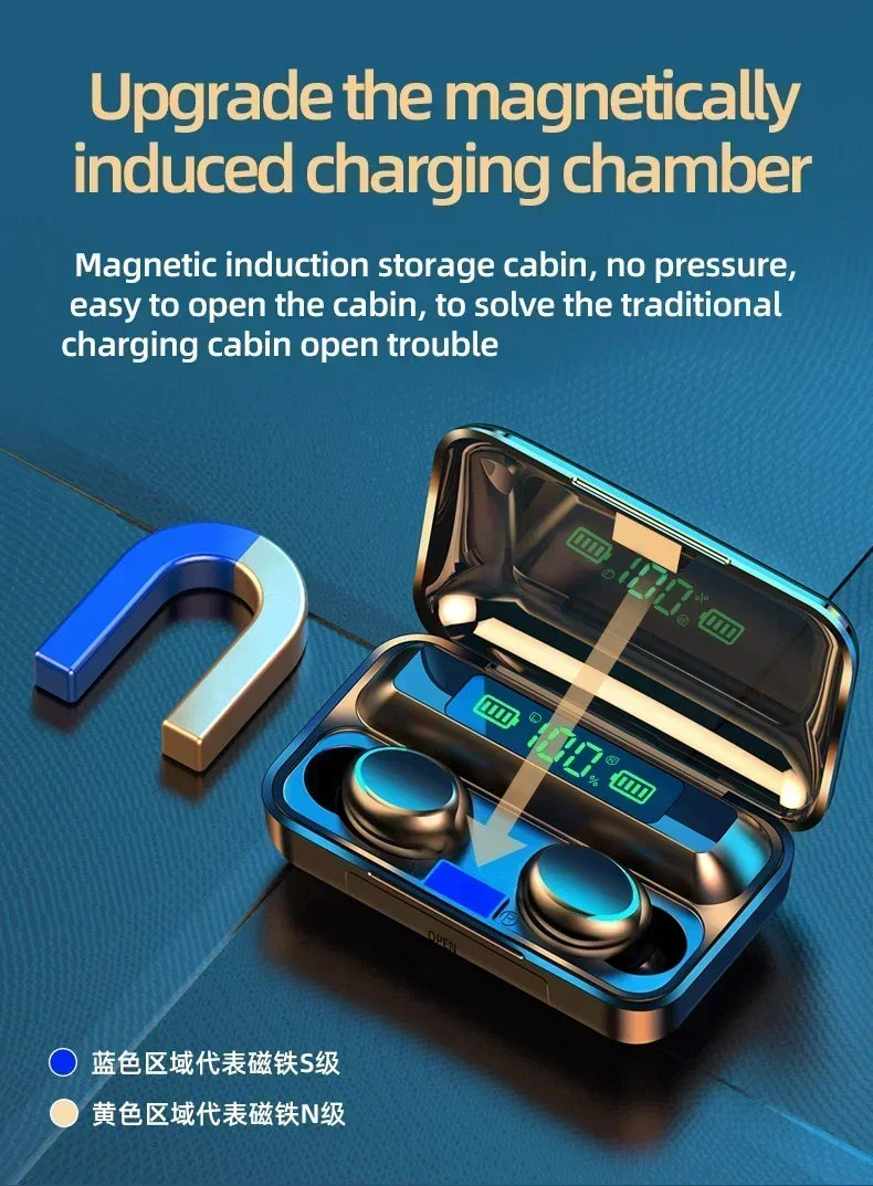 F9 TWS sport earbuds